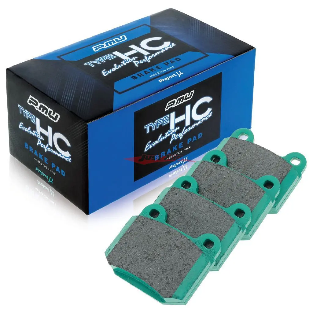 Project Mu Hc-Ep Rear Brake Pads Fits Mitsubishi / Nissan / Subaru (Brembo Caliper) 1