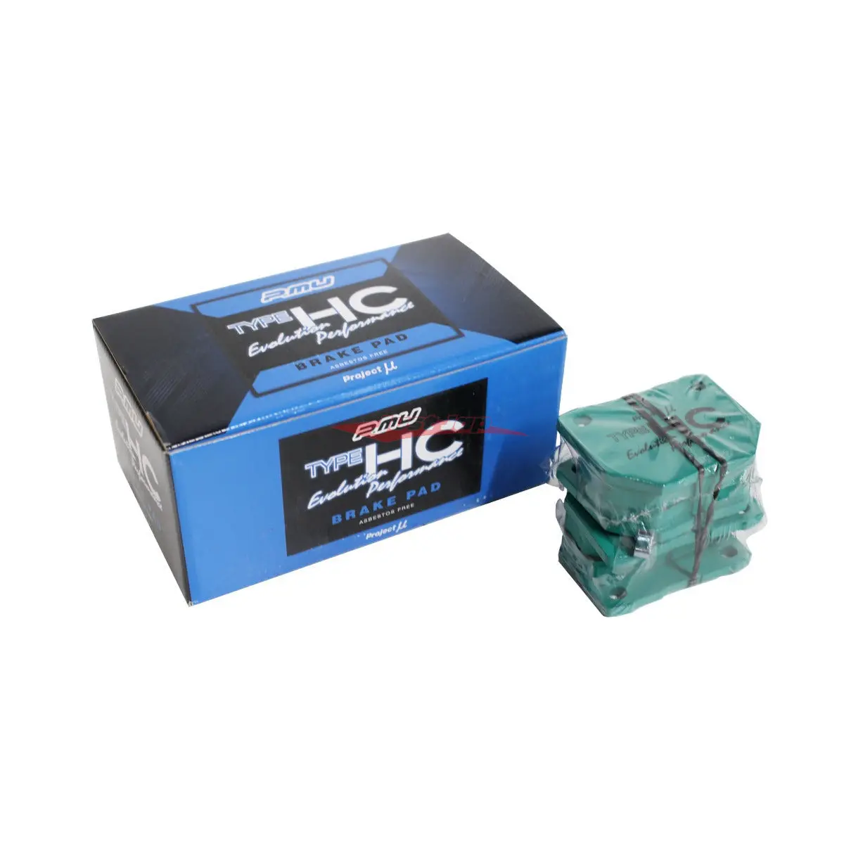 Project Mu Hc Front Brake Pads Fits Mitsubishi Evo, Subaru Wrx, Brz, Toyota 86, Holden Commodore & Honda Civic Type R (Brembo) 1