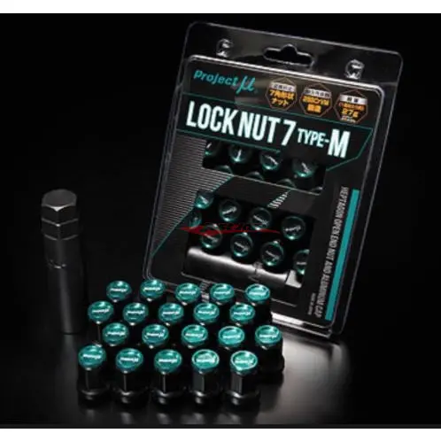 Project Mu Lock Nut Set 7 Type M  M12x 1.5Mm 1