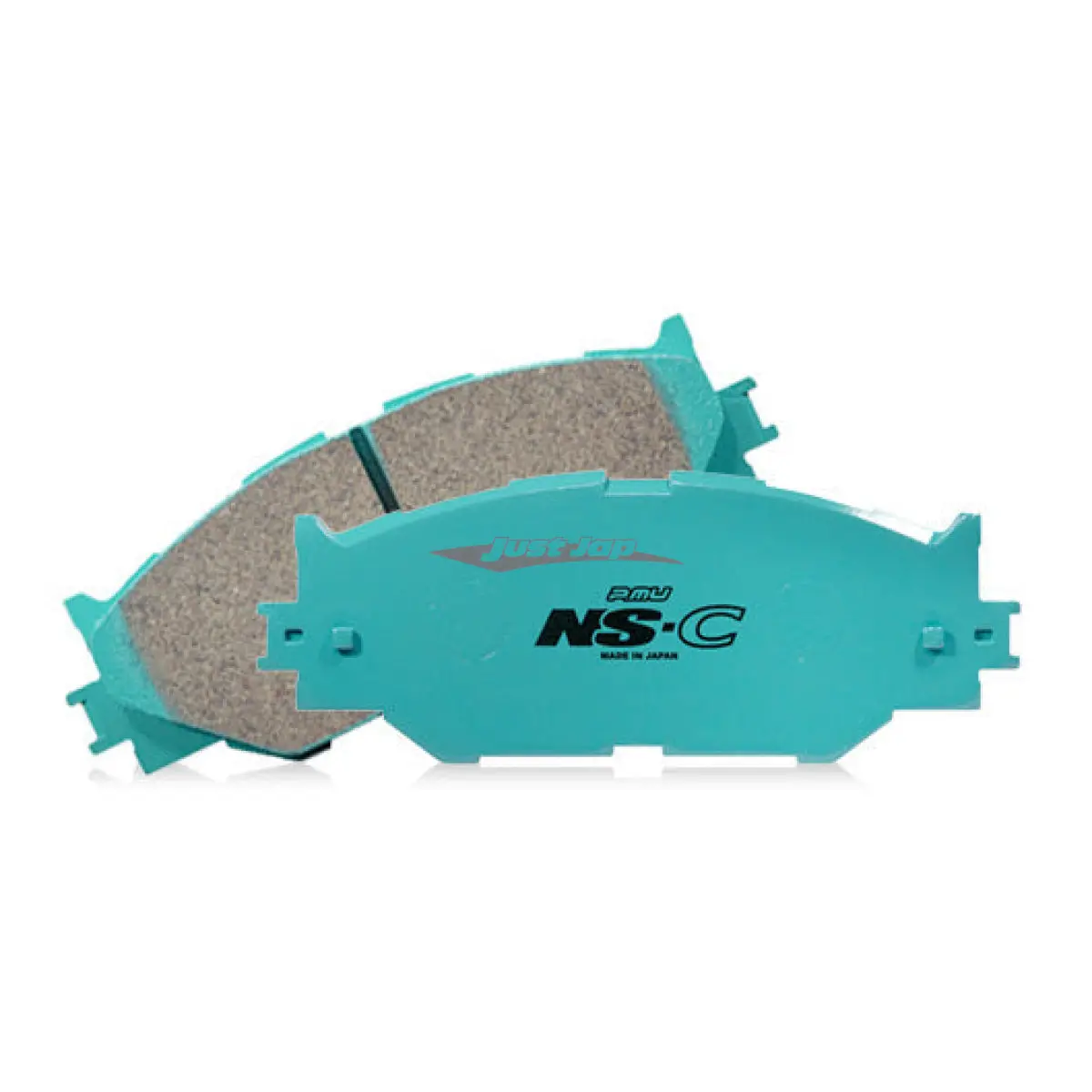 Project Mu Ns-C (Hyper Carbon) Rear Brake Pads Fits Honda Civic Fd2 & Fn2 Type R 1