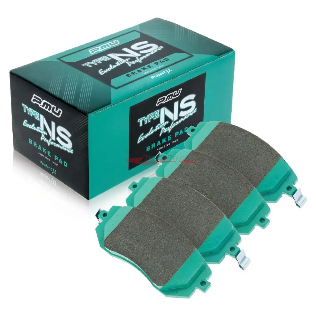 Project Mu Ns-Ep Front Brake Pads Fits Subaru Wrx Ge/Gh/Gr/Gv, Brz Zn6 & Toyota 86 Zn6 1