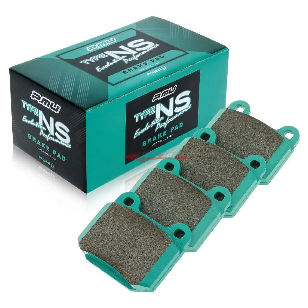 Project Mu Ns-Ep Rear Brake Pads Fits Mitsubishi / Nissan / Subaru (Brembo Caliper) 1