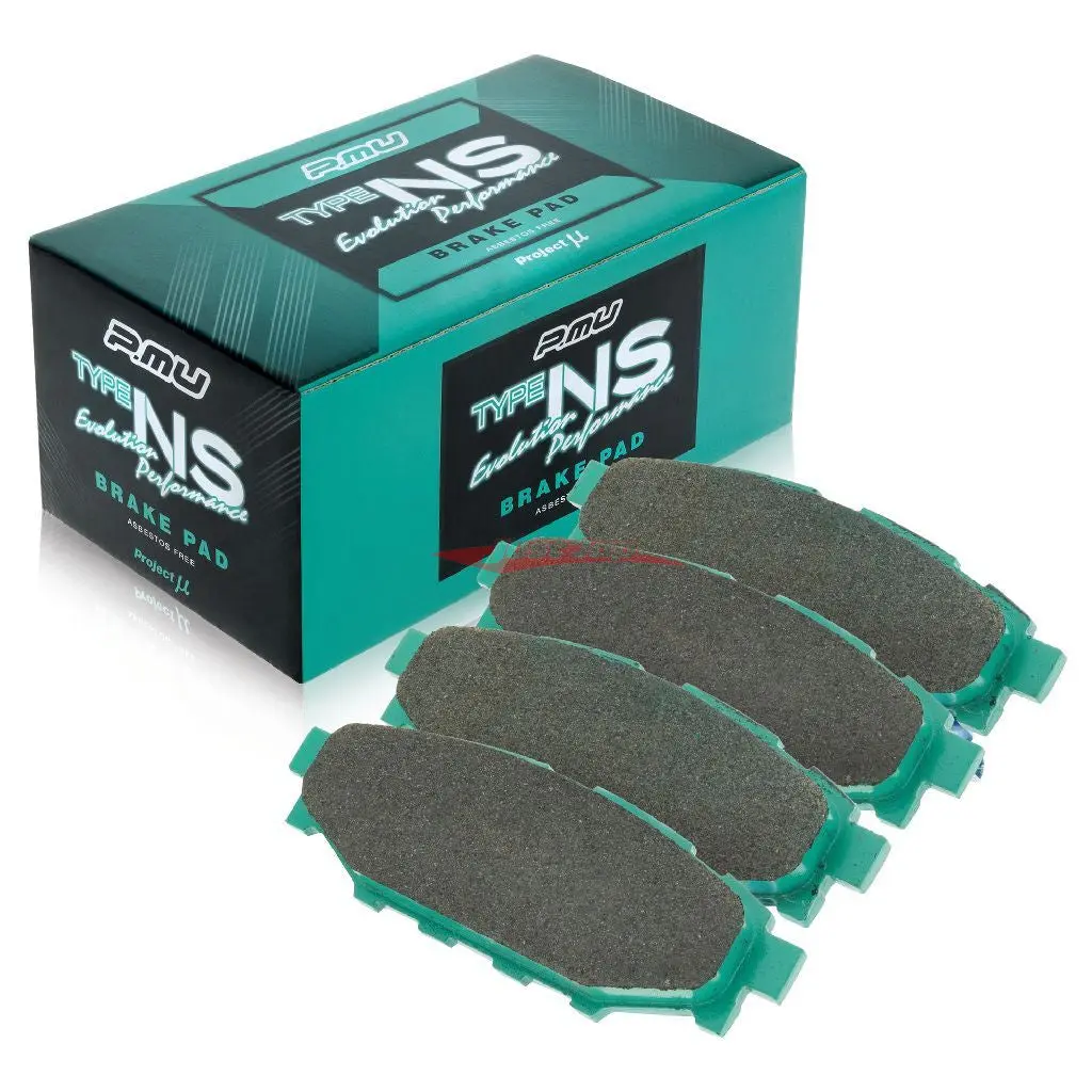 Project Mu Ns Rear Brake Pads Subaru Wrx Ge/Gh/Gr/Gv & Toyota Zn6 Gt86 & Brz 1