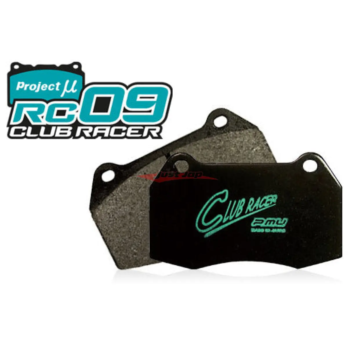Project Mu Rc09 Club Racer Brake Pads  Fits Nissan & Subaru (Sumitomo 4 Pot) 1