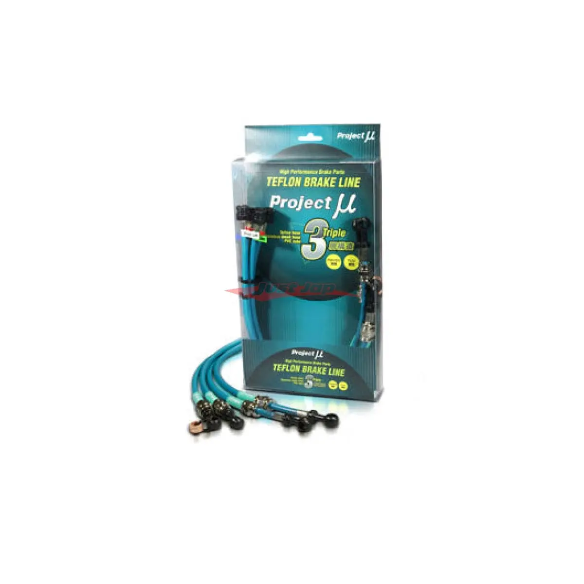 Project Mu - Teflon Brake Lines Fits Mitsubishi Evo 10 Cz4a 1