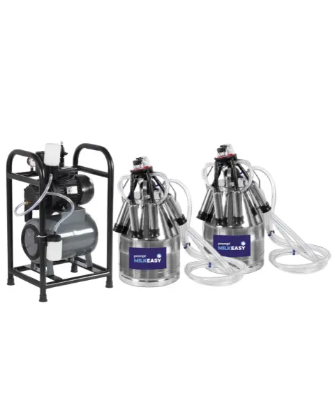 Prompt Double Bucket Double Cluster Fix Type Milking Machine 1