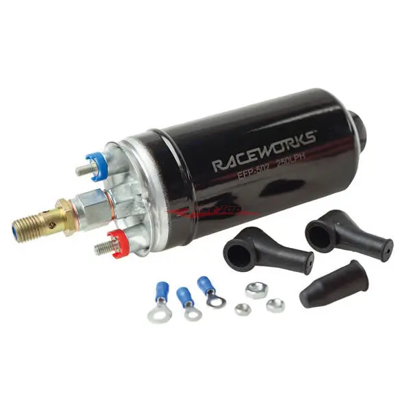 Raceworks 300Lph @ 3Bar (13.5V) E85 High Pressure External / In-Tank Fuel Pump (Bosch 044 / E85) - Efp-506 1