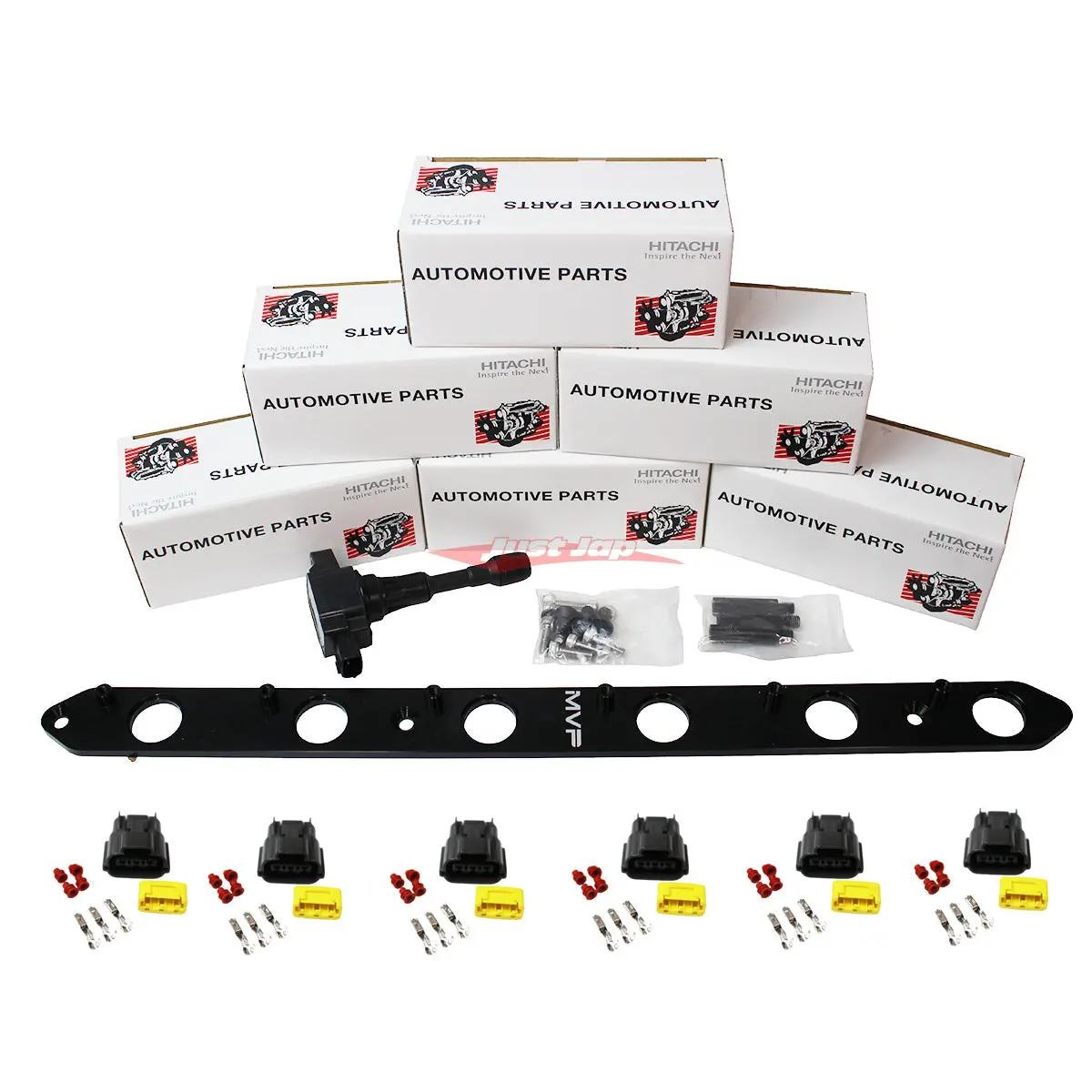 Raceworks / Genuine Nissan Hitachi R35 Gtr Ignition Coil Conversion Fits Nissan Rb20/Rb25/Rb26 1