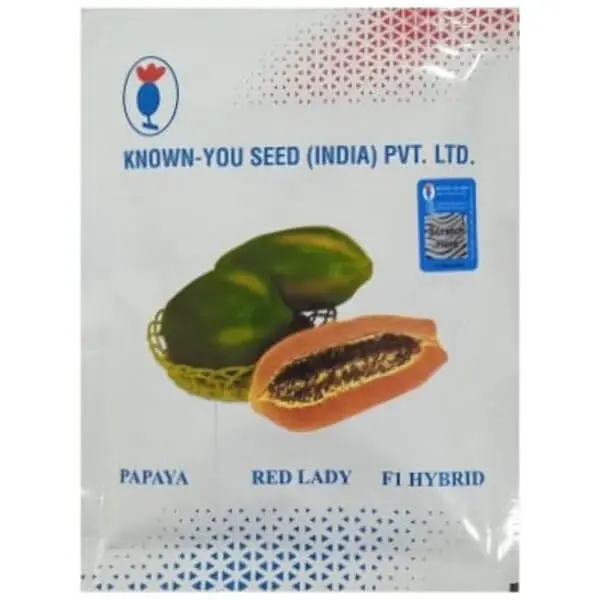 Red Lady Papaya Seeds – High Yield, Papaya Ringspot Virus Resistant 1