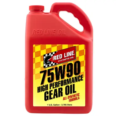 Redline 75W/90W Gl-5 Gear Oil - (Large Bottle 3.8L - 1 Gallon) 1