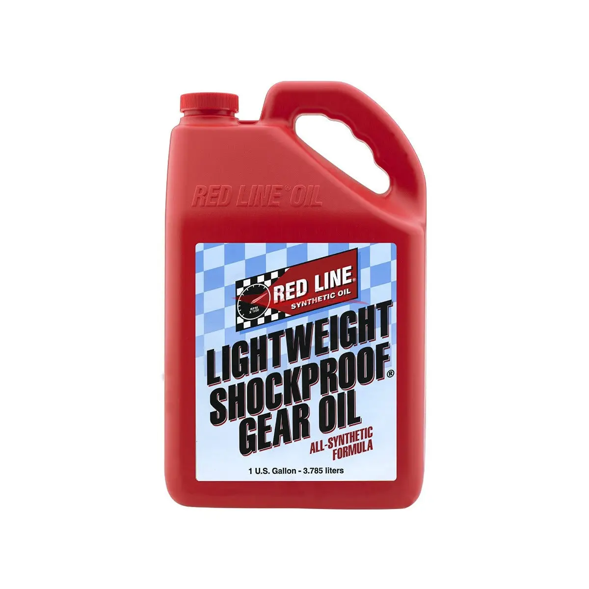 Redline Shockproof Lightweight Gear Oil (Large Bottle 1 Gallon - 3.8L Bottle) 1