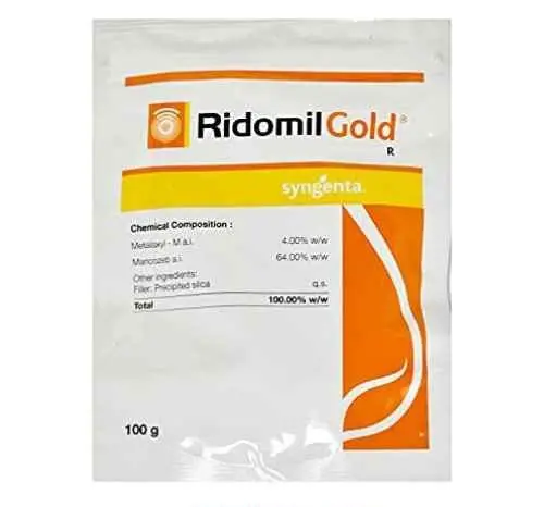 Ridomil Gold Fungicide By Syngenta (Metalaxyl 4% + Manconzeb 64%) Fungal Diseases Control 1
