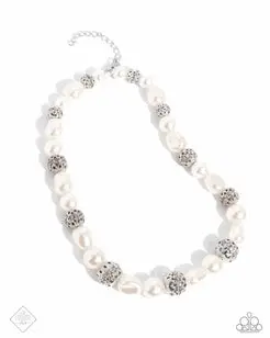 Paparazzi Posh Pattern - White - Fashion Fix  November 2024 1
