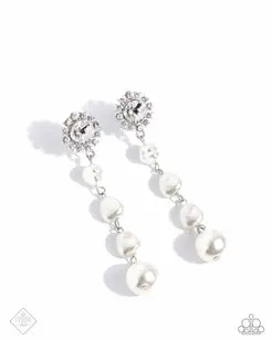 Paparazzi Modish Motif - White - Fashion Fix 1