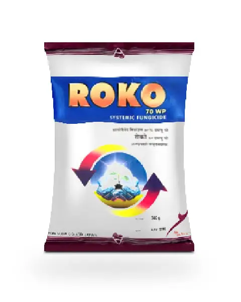 Roko Fungicide (Thiophanate Methyl 70% Wp) By Biostadt - Broad Spectrum Systemic Fungicide 1