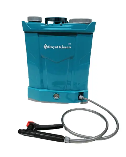 Royal Kissan Agro Battery Oprated Backpack Sprayer Double Motor 12V/12Ah 1