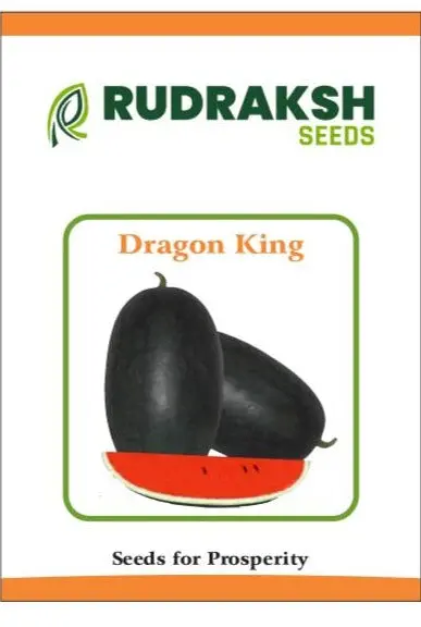 Rudraksh Dragon King F1watermelon Seeds – High Yield, Sweet & Juicy Red Flesh 2