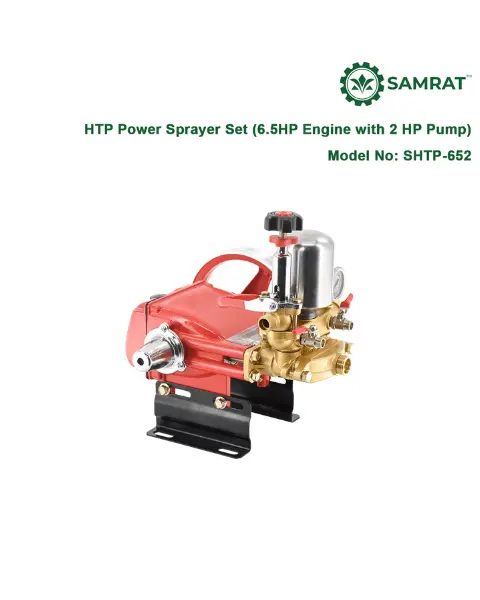 Svvas Samrat Htp Spray Pump 2 Hp (Shtp-22) 1