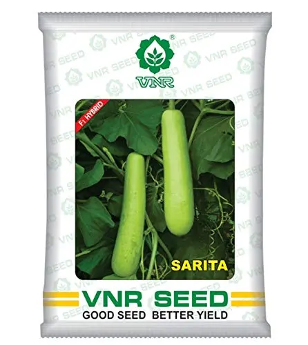 Sarita Bottle Gourd Seeds – High-Yielding Variety With 35–40 Cm Long, Green Fruits 1