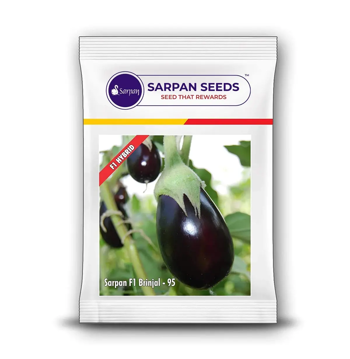 Sarpan Hybrid F1 Brinjal-95 (Seeds) 1