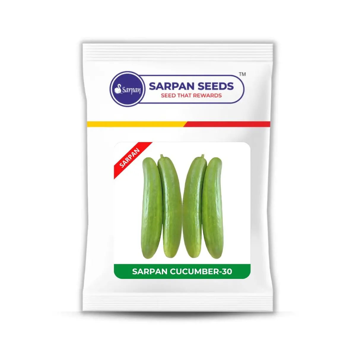 Sarpan Hybrid Cucumber - 30 Seeds 1