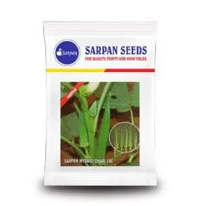 Sarpan F1 Hybrid Bhindi/Okra Seeds 180 1