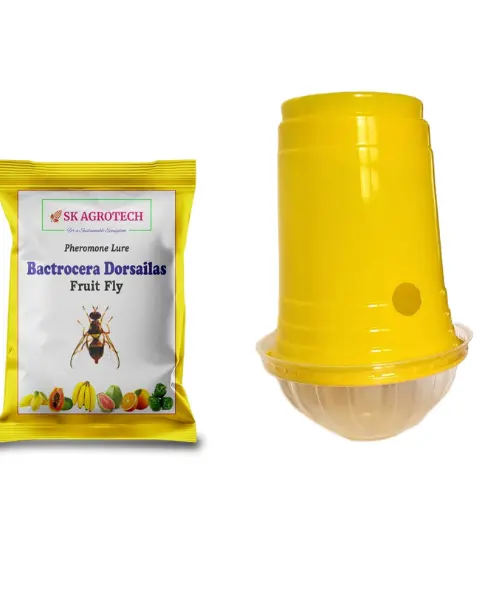 Sk Agrotech Fruit Fly Trap & Fruit Fly Lure (Bactrocera Dorsalis) 1