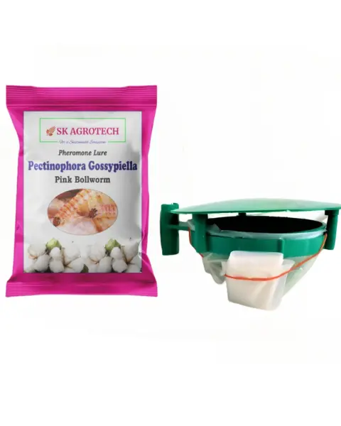 Sk Agrotech Pectinophora Gossypiella Pink Bollworm Lure & Funnel Trap 1