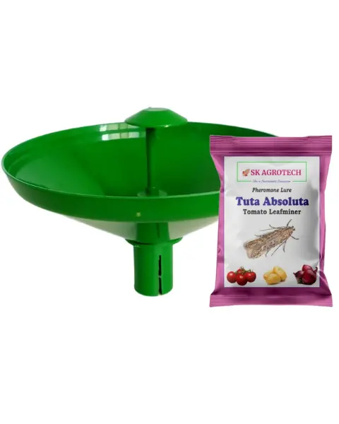 Sk Agrotech Water Trap & Tuta Absoluta Lure - Tomato Leaf Miner 1