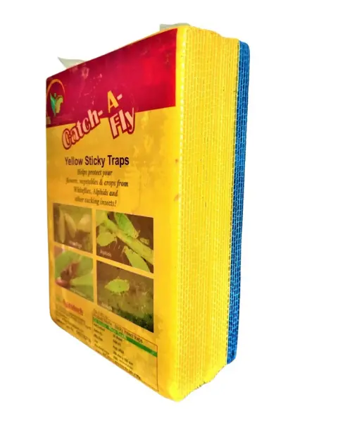 Sk Agrotech Yellow Sticky Insect Trap 6 X 8 Inch - Eco Friendly Control Of Flying Insects 1