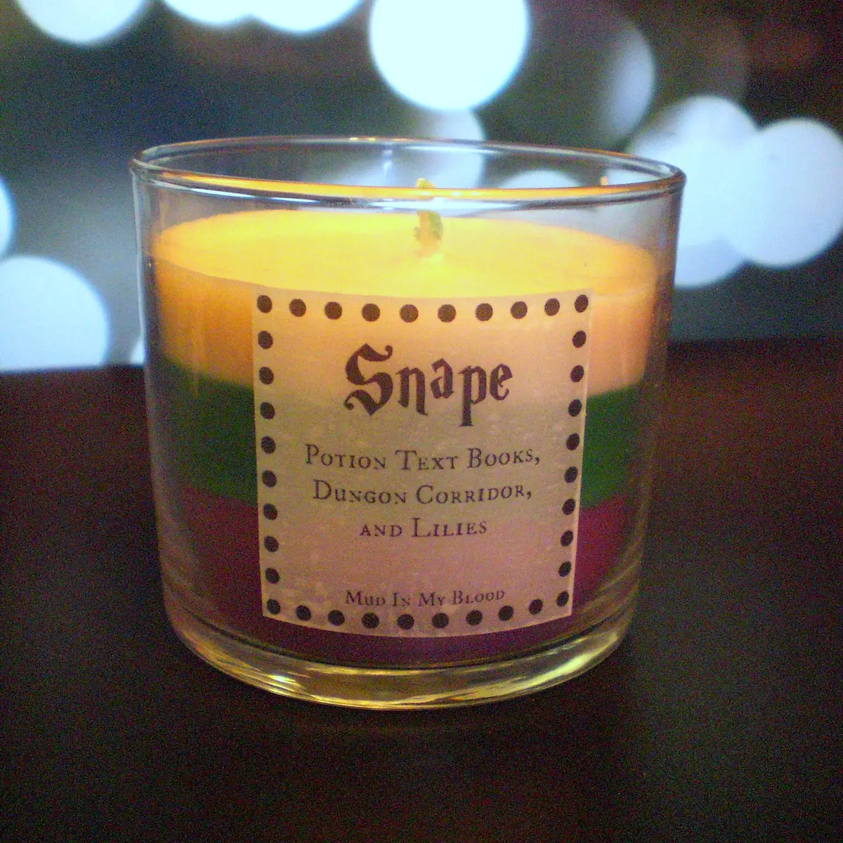 Potions Master Scented 4 Oz Candle- Potion Books, Dungeon Corridors, Lilies 1