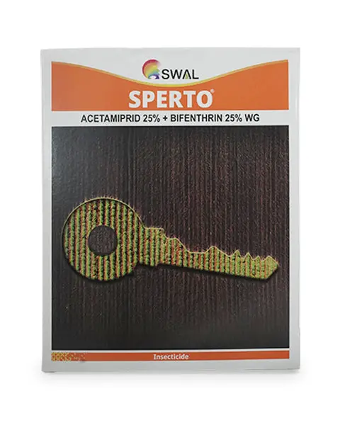 Swal Sperto Insecticide (Acetamiprid 25% + Bifenthrin 25% Wg) Manages Aphids, Thrips & Bollworms 1