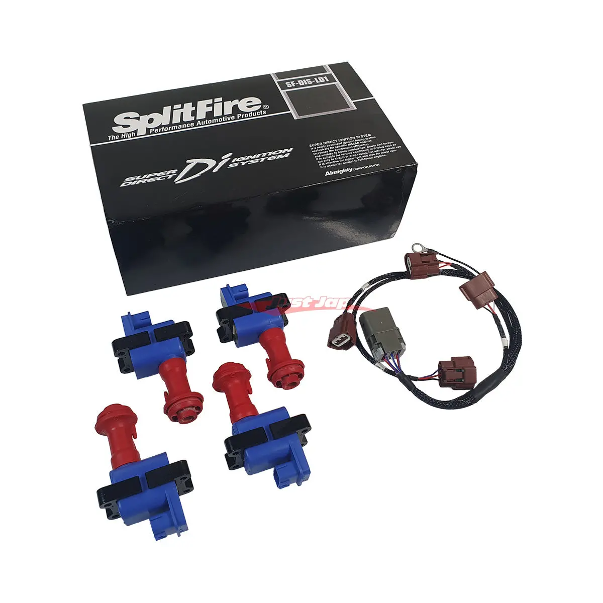 Splitfire Direct Ignition Coil Packs (Dis-Ld1) Fits Nissan Silvia S13 Silvia & 180Sx (Ca18de/T) 2