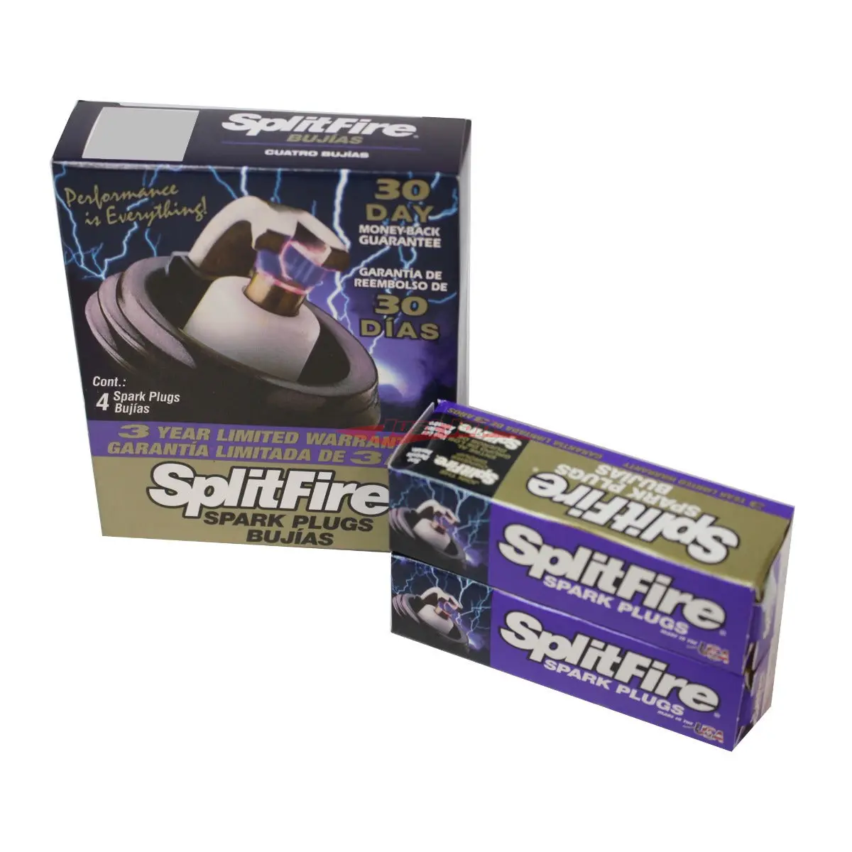 Splitfire Sf392c Spark Plug Set (6Pce) Fits Nissan Rb26dett & Vg30dett 1