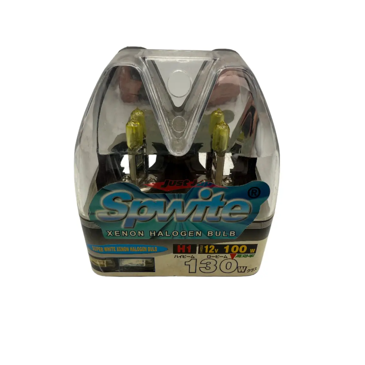 Spwite Super White Xenon Halogen Headlight Globe Set (H1) 12V 100W > 130W 1
