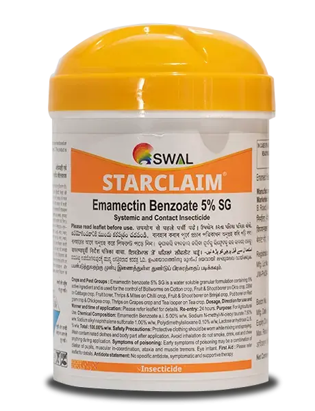 Starclaim Insecticide (Emamectin Benzoate 5% Sg) – Low-Dose Water-Soluble Granular Insecticide 1
