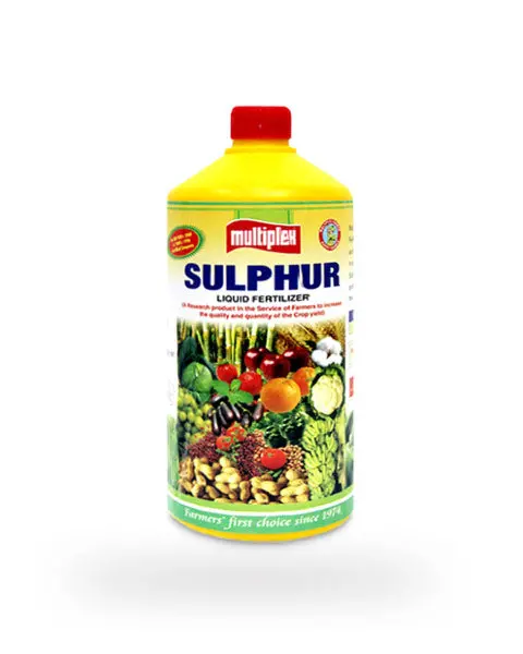 Multiplex Sulphur Liquid Fertilizer (Sulphur 20%) - Secondary Nutrient Fertilizer 1