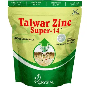 Talwar Zinc Super-14 (Zinc Edta 12%) – Water Soluble Chelated Zinc For Crops 1