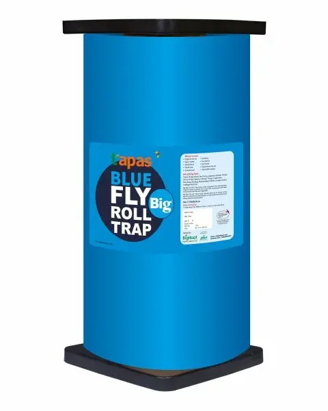 Blue Sticky Roll- 30Cm×100M Sticky Trap For Insects (Thrips & Leaf Miners) Ipm Suitable | Tapas 1