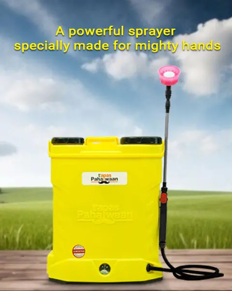 Tapas Pahalwaan 201 Battery Sprayer – 12X12, 20L, High Performance 1