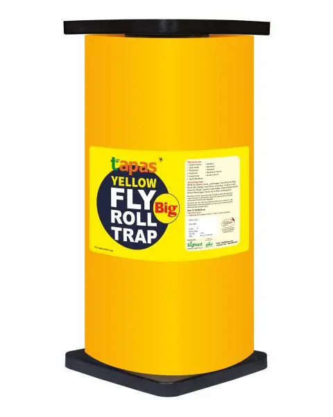 Yellow Sticky Roll- 30Cm×100M Sticky Trap For Insects (Whitefly, Aphids & Fruit Fly) Ipm Suitable | Tapas 1