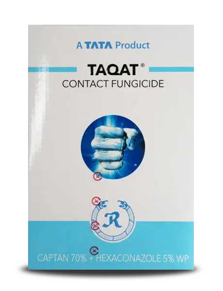 Taqat Fungicide (Captan 70% + Hexaconazole 5% Wp) For Chilli, Potato & Black Gram 1