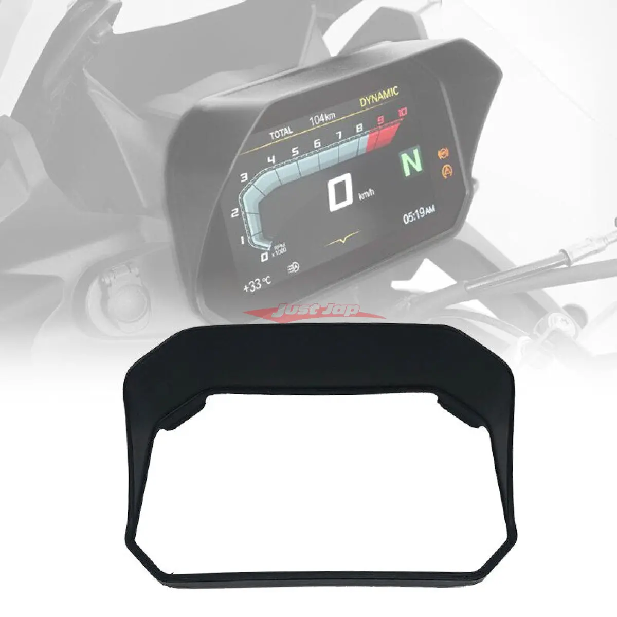 Tft Instrument Sun Visor Cover Fits Bmw R1200gs R1250gsa F750gs F850gs 2018+ 1