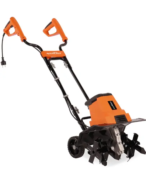 Neptune Nc-41E 1500 W Electric Portable Mini Garden Tiller Cultivator, Weeder With 6 Blades 1