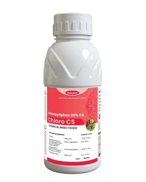 Katyayani Chloro Cs (Chloropyriphos 20 % Cs) Insecticide- Effective Pest Protection 1