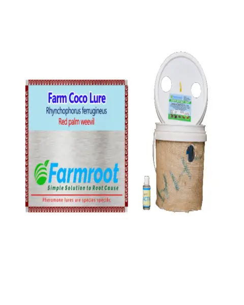 Farmroot Farm Red Palm Lure (Rpw)Activator With Bucket Trap 1