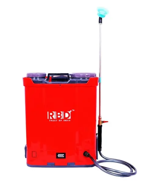 Rbd 18L Battery Sprayer – 12V 8Ah Battery With Single Motor & 3 Nozzles 1