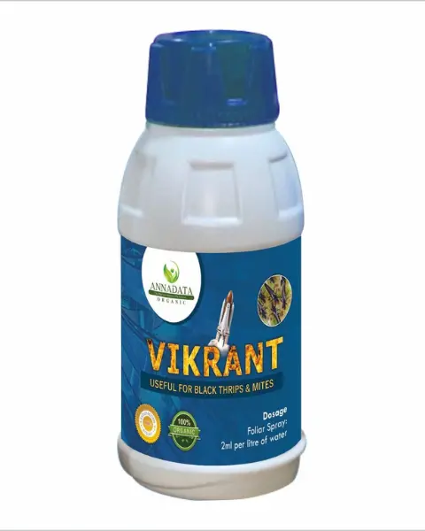 Annadata Vikrant Organic Pesticide For Black Thrips & Mites 1