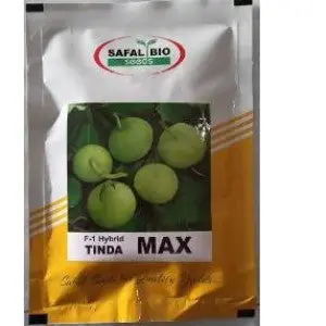 Safal Bio Tinda Max F1 Hybrid Seeds (Round Melon) 1