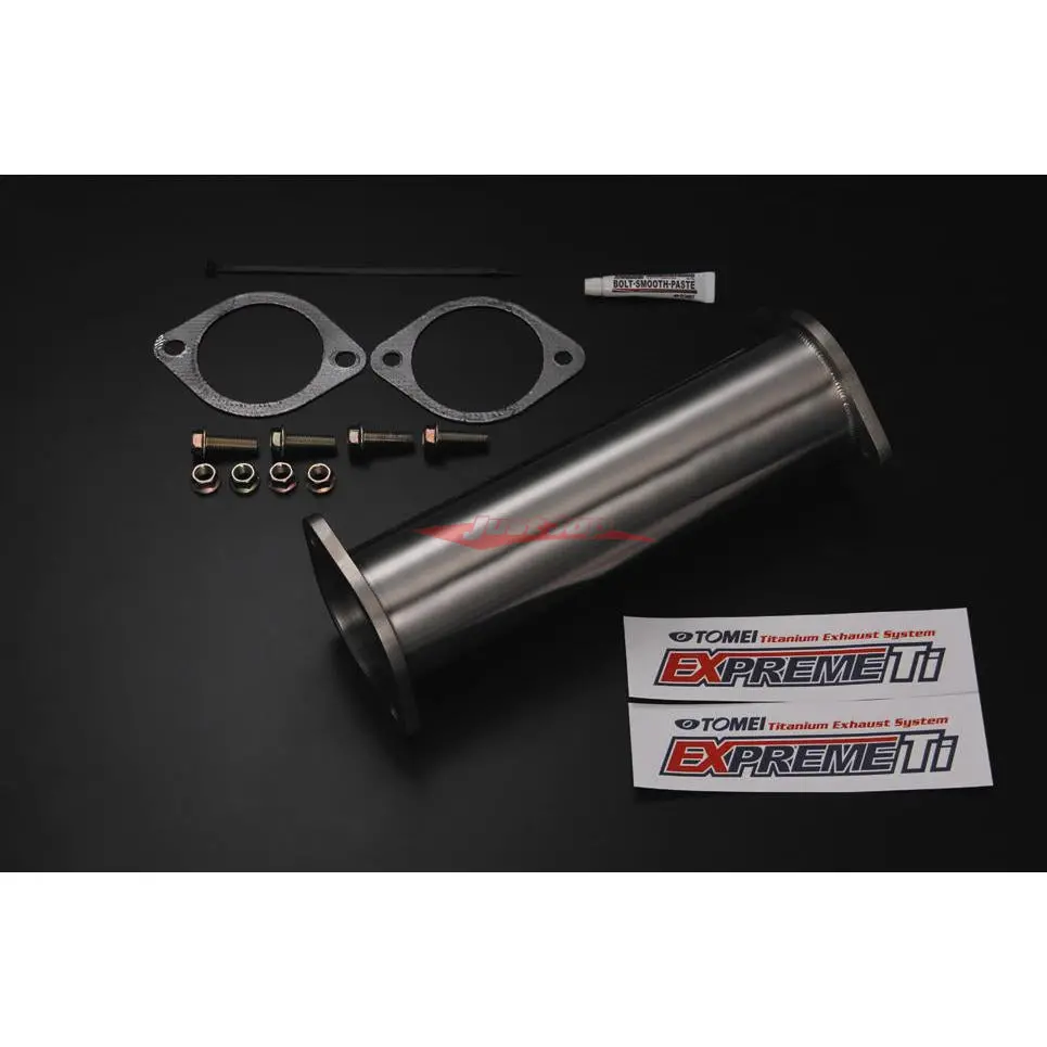 Tomei Expreme Ti Titanium De-Cat Straight Pipe Fits Nissan A31/S13/C34/Z32/R32/R33 & R34 Gtr 1